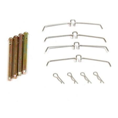 Centric Disc Brake Hardware Kit, Parts 117.90006